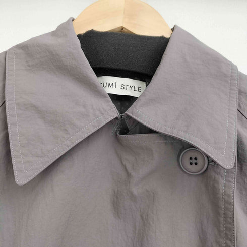 スミスタイル SUM1 STYLE 24AW オーバーサイズ バックタック コート レディース FREE