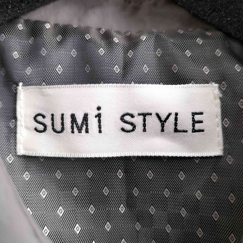 スミスタイル SUM1 STYLE 24AW オーバーサイズ バックタック コート レディース FREE