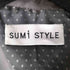 スミスタイル SUM1 STYLE 24AW オーバーサイズ バックタック コート レディース FREE