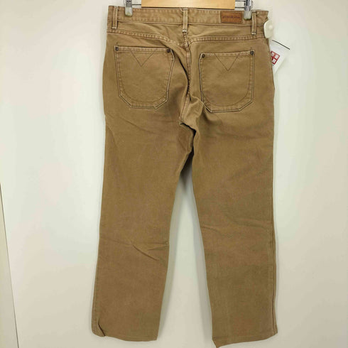 グロウンアンドソーン grown&sewn USA製 ダック地 ボタンフライ ワーク パンツ メンズ 33