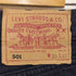 リーバイス Levis 501 ボタン裏311 UK製 跡染めボタンフライブラックデニムパンツ メンズ W30L30