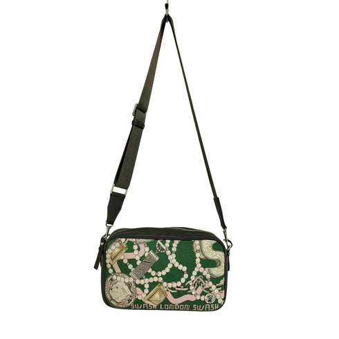 イアパピヨネ ear PAPILLONNER SWASH LONDON コラボ 1189企画 2Way ボックスショルダーバッグ レディース
