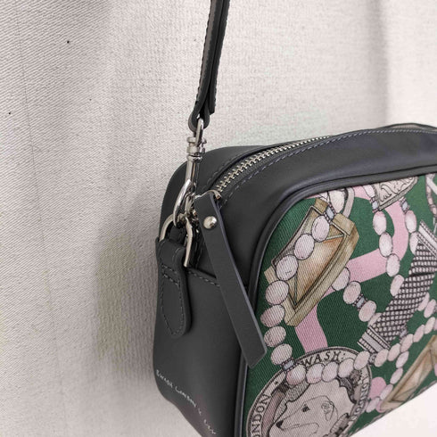イアパピヨネ ear PAPILLONNER SWASH LONDON コラボ 1189企画 2Way ボックスショルダーバッグ レディース