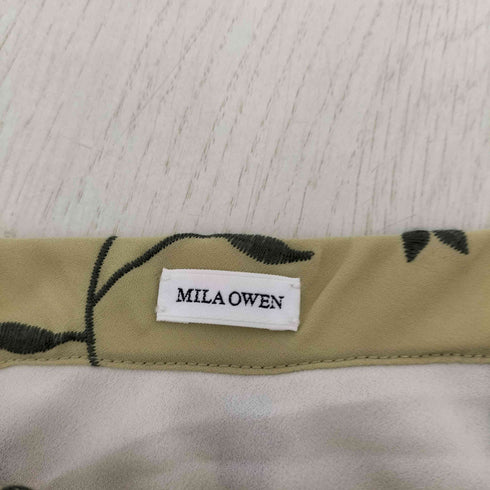 ミラオーウェン Mila Owen ストーンフラワースカート レディース JPN:0