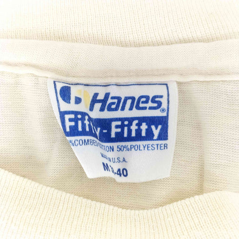 ヘインズ Hanes USA製 プリントTシャツ シングルステッチ メンズ JPN:M