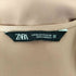 ザラ ZARA サテンマキシロングスリーブワンピース レディース import:XS