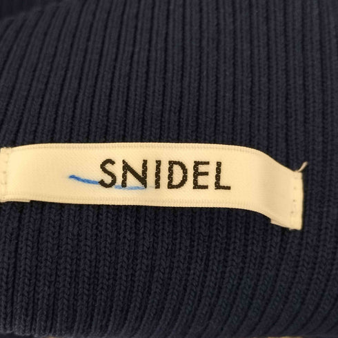 スナイデル snidel ティアードペプラムリブニット レディース ONE SIZE