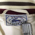 アイゾッドラコステ IZOD LACOSTE 70-80S 青糸巻きタグ ロゴ ワッペン リブ 切替 ジップアップ ジャケット ブルゾン スウィングトップ メンズ