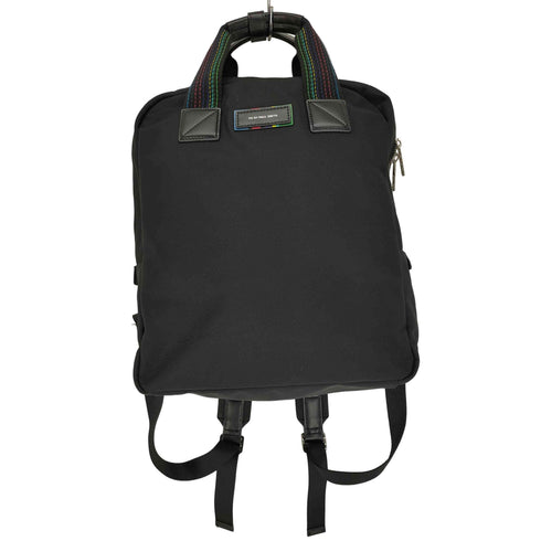 ピーエスポールスミス PS Paul Smith サイクル ストライプ ウェビング 2WAY ハンドバッグ バックパック リュック メンズ