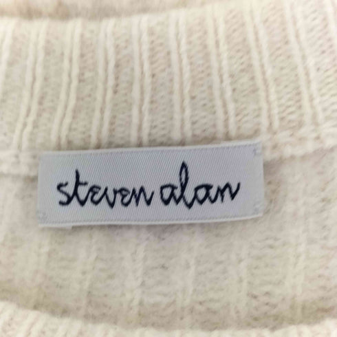 スティーブンアラン Steven Alan HAMILTON CREW NECK KNIT メンズ