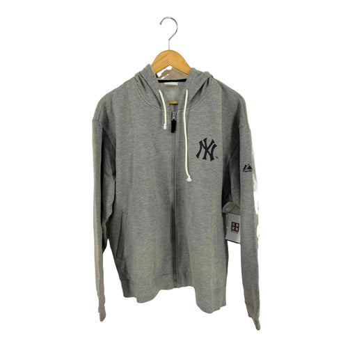 マジェスティック MAJESTIC ベースボールチームロゴ ジップアップフーディ メンズ import:XL