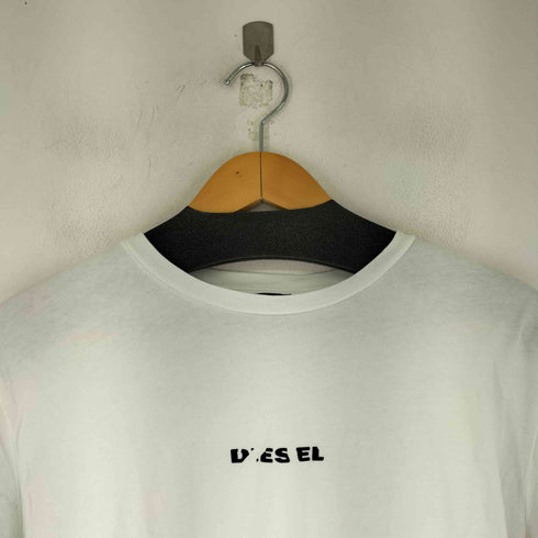 ディーゼル DIESEL フロントアームプリント L/S Tシャツ メンズ import:M