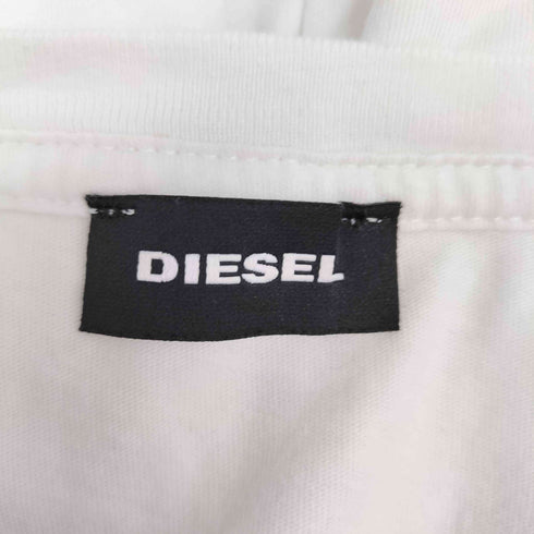 ディーゼル DIESEL フロントアームプリント L/S Tシャツ メンズ import:M