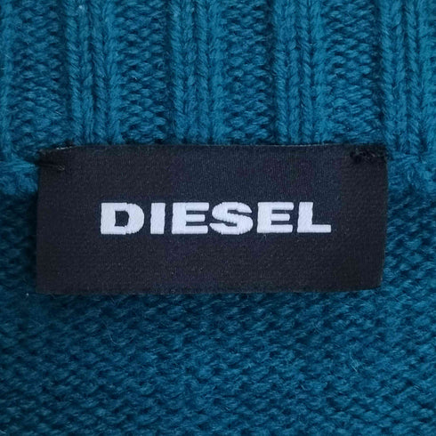 ディーゼル DIESEL フロントロゴ ウールアクリル クルーネックニット メンズ import:S