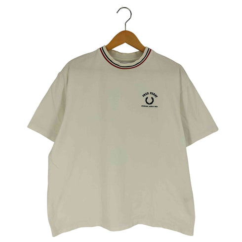 フレッドペリー FRED PERRY ロゴ刺繍 鹿の子 Tシャツ メンズ import:M