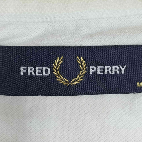 フレッドペリー FRED PERRY ロゴ刺繍 鹿の子 Tシャツ メンズ import:M