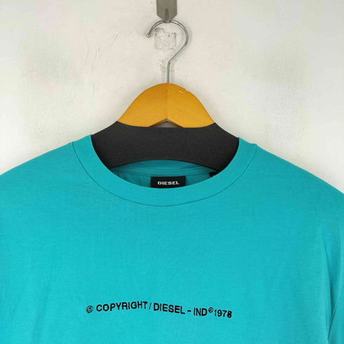 ディーゼル DIESEL フロント刺繍 L/S Tシャツ メンズ import:L