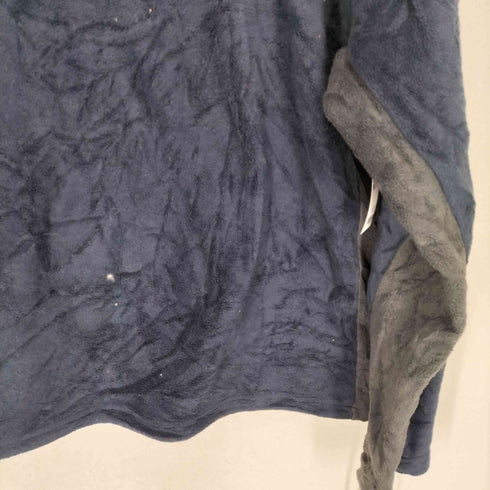 オールドネイビー OLD NAVY 00S フロントロゴハーフジップフリース メンズ XL