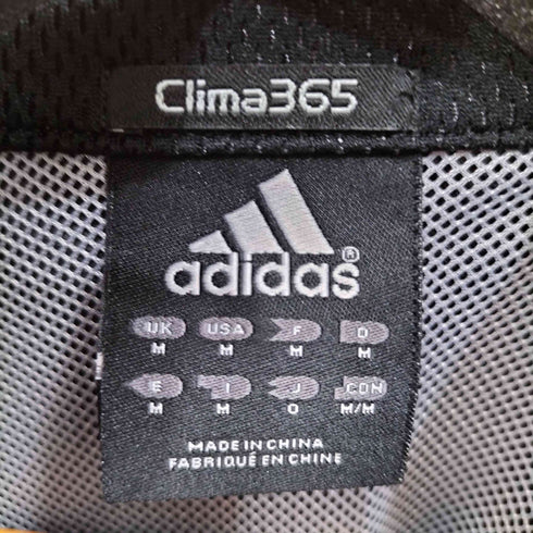 アディダス adidas Clima365 パフォーマンスロゴ 3ストライプライン トラックジャケット ポリエステル メンズ import:M