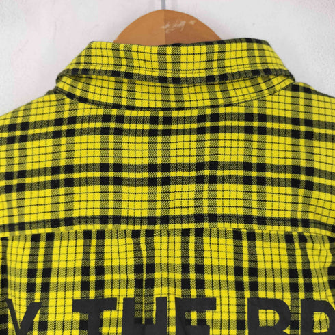 ディーゼル DIESEL バックプリント L/S ネルシャツ メンズ import:L