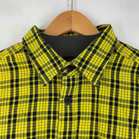 ディーゼル DIESEL バックプリント L/S ネルシャツ メンズ import:L