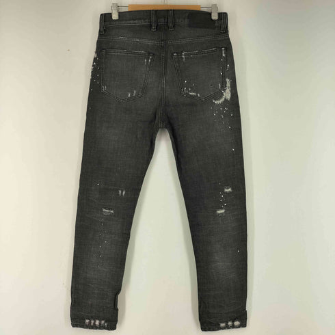 ディーゼル DIESEL ダメージペイントスキニーデニムパンツ メンズ 28/30