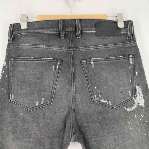 ディーゼル DIESEL ダメージペイントスキニーデニムパンツ メンズ 28/30