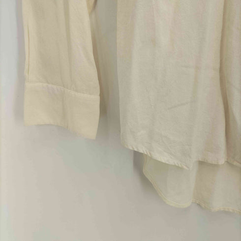 エキプモンフェム EQUIPMENT FEMME 長袖開襟シャツ レディース S/P