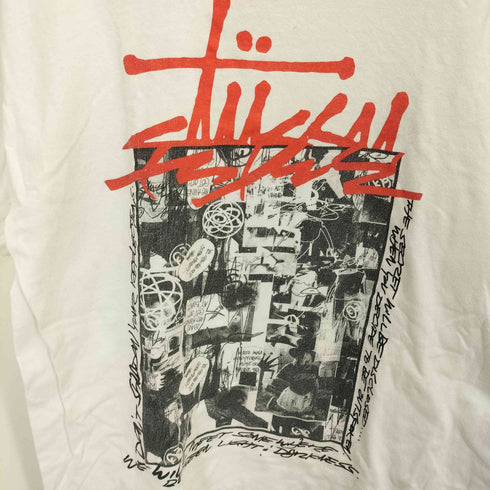 ステューシー Stussy コラボ Collage Graphic TEE コラージュ グラフィック S/S Tシャツ メンズ import:M
