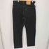 リーバイス Levis 505-0260 USA製 REGLAR FIT ボタン裏513 ストレート ブラックデニムパンツ メンズ 34×32