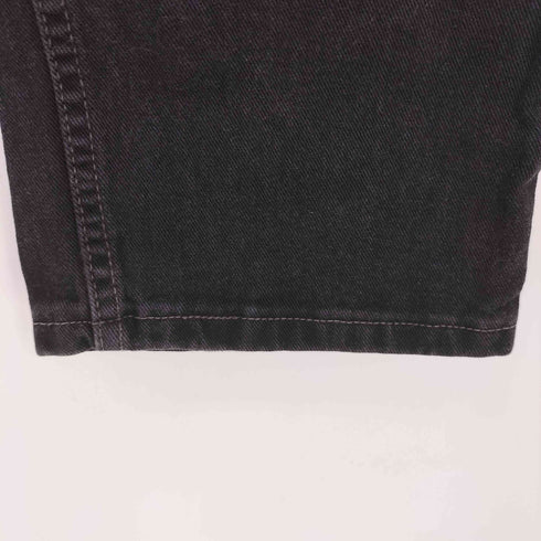 リーバイス Levis 505-0260 USA製 REGLAR FIT ボタン裏513 ストレート ブラックデニムパンツ メンズ 34×32