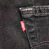 リーバイス Levis 505-0260 USA製 REGLAR FIT ボタン裏513 ストレート ブラックデニムパンツ メンズ 34×32
