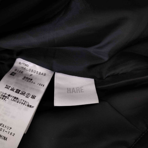 ハレ HARE フェイクレザータックワイドパンツ レディース FREE