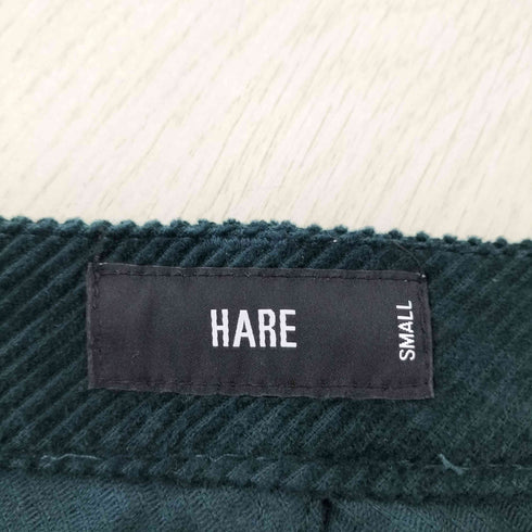 ハレ HARE サイドボタンフレアコーデュロイパンツ メンズ JPN:S