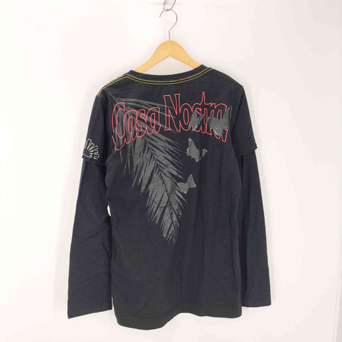 ルグランブルー L.G.B. Y2K レイヤードデザイン バックプリントTシャツ メンズ JPN:3