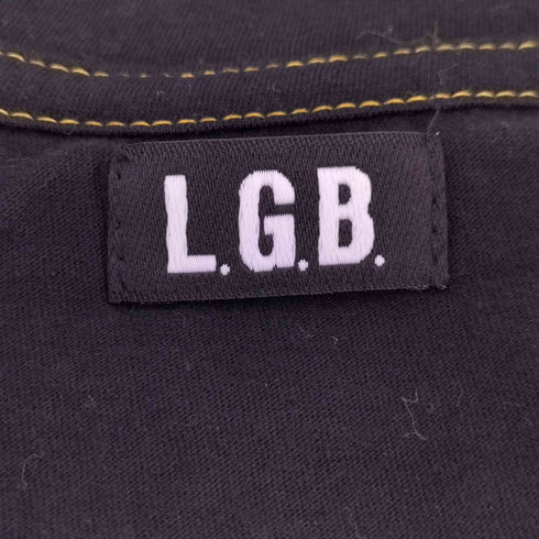 ルグランブルー L.G.B. Y2K レイヤードデザイン バックプリントTシャツ メンズ JPN:3
