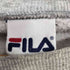 フィラ FILA 90-00S ロゴ刺繍 スウェット メンズ