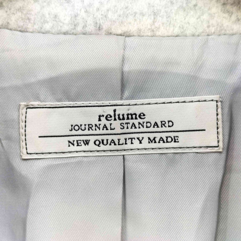 ジャーナルスタンダードレリューム JOURNAL STANDARD relume VICTORIAN WOOL チェスターコート レディース