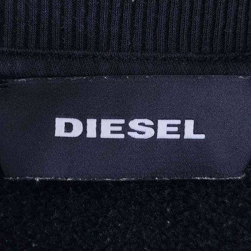 ディーゼル DIESEL デニムスター クルーネックスウェット メンズ import:L