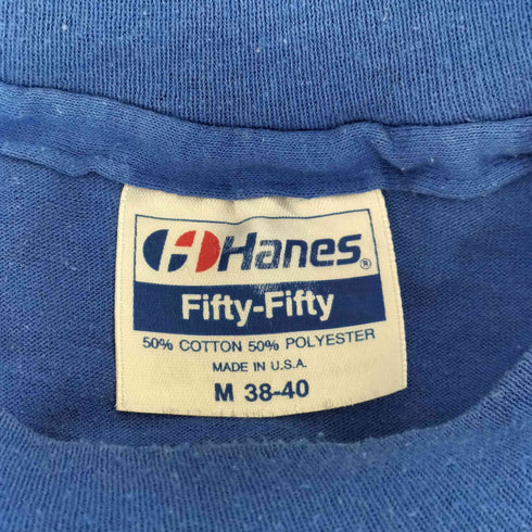 ヘインズ Hanes USA製 プリントTシャツ シングルステッチ メンズ JPN:M