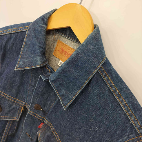 リーバイス Levis デニムジャケット ボタン裏522 布ケアタグ スモールe メンズ