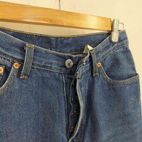 リーバイス Levis MADE IN USA 17501-0115 ボタンフライ テーパードデニムパンツ ボタン裏544 レディース 7
