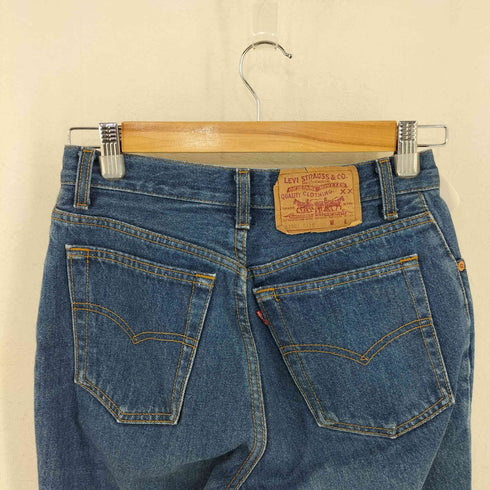 リーバイス Levis MADE IN USA 17501-0115 ボタンフライ テーパードデニムパンツ ボタン裏544 レディース 7