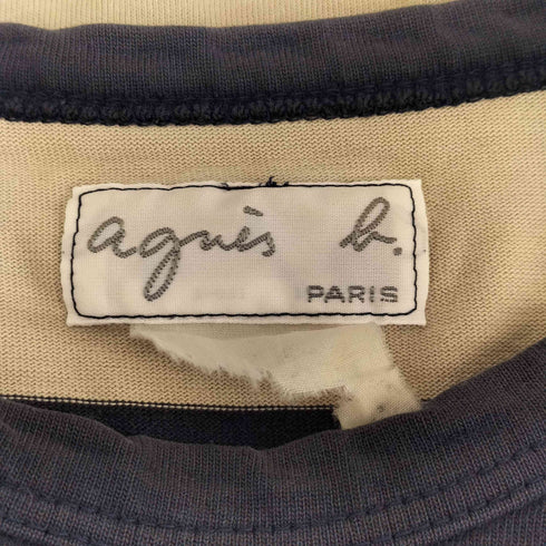 アニエスベー agnes b. ボーダーTシャツ レディース