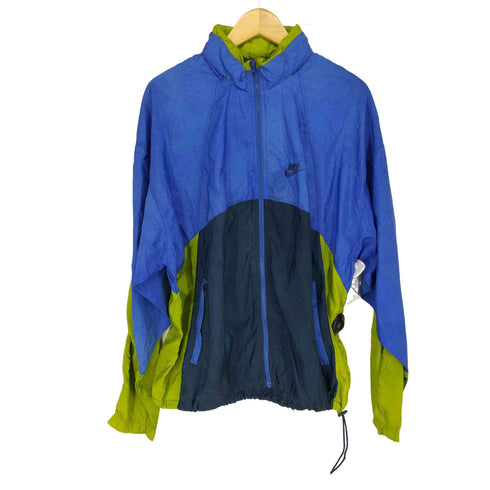ナイキ NIKE 00s ロールアップ式 マルチカラーナイロンジャケット メンズ JPN:XL