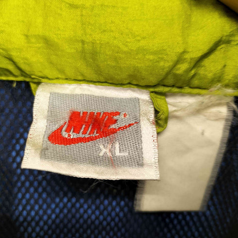 ナイキ NIKE 00s ロールアップ式 マルチカラーナイロンジャケット メンズ JPN:XL