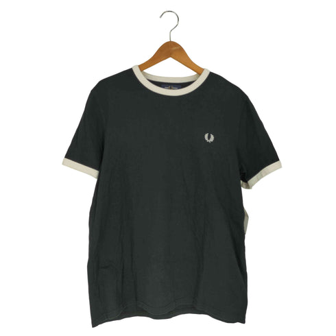 フレッドペリー FRED PERRY Taped Ringer T-Shirt テープド リンガーTシャツ メンズ import:L
