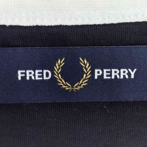 フレッドペリー FRED PERRY Taped Ringer T-Shirt テープド リンガーTシャツ メンズ import:L