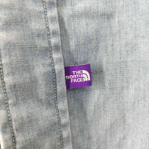 ノースフェイスパープルレーベル THE NORTH FACE PURPLE LABEL REGULAR COLLAR CHAMBRAY FIELD SHIRT メンズ import:M