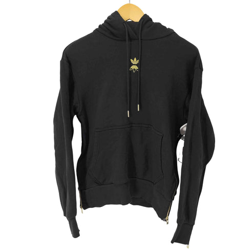 アディダスオリジナルス adidas Originals ジップデザインフロントロゴフーディー レディース import:M